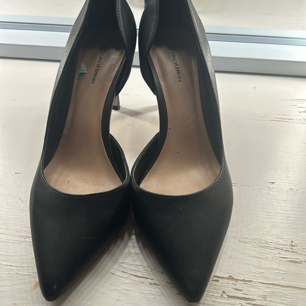 Black heels